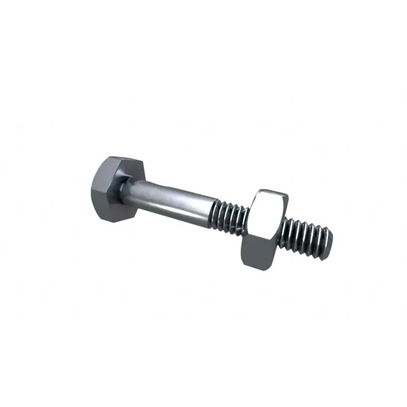 Metric Hex Bolt & Nut - Grade 8.8 High Tensile Zinc Finish