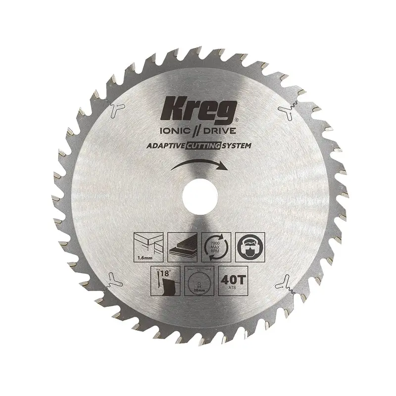 6 1/2" Adaptive Cutting System 40-Tooth Thin Kerf Saw Blade