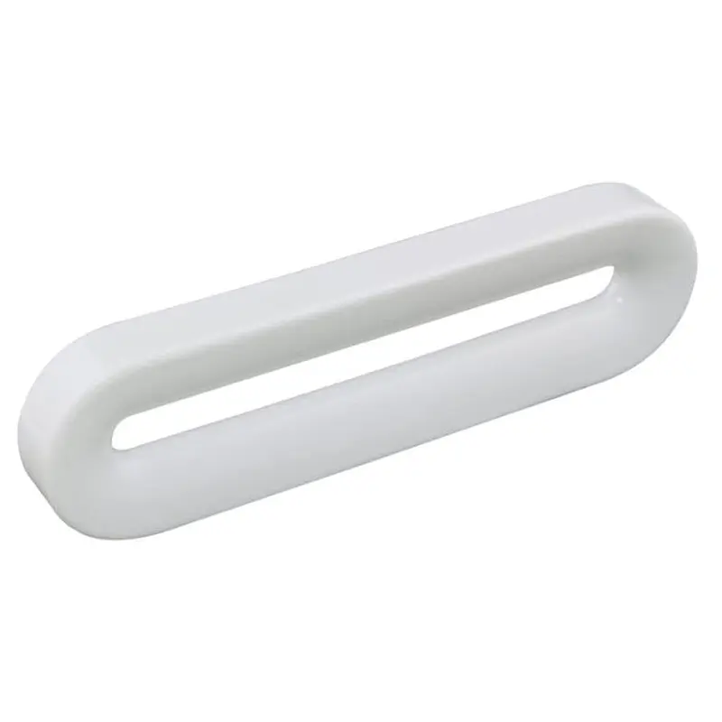 Contemporary Pull - 3-3/4" Center-to-Center - 5/8" W x 6-3/32" L - White