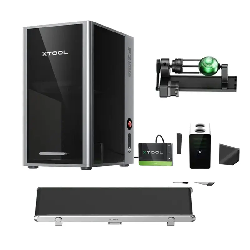 F2 Ultra 60W MOPA & 40W Diode Dual Laser Engraver Bundle