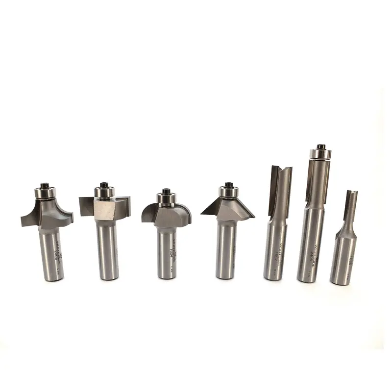 7-Piece Basic Router Bit Set, 1/2" Shanks, Model 401