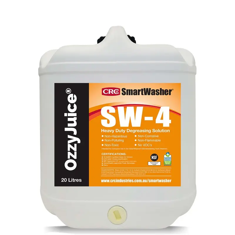 Smartwasher Ozzyjuice SW-4 Heavy Duty Degreasing Solution- 20L