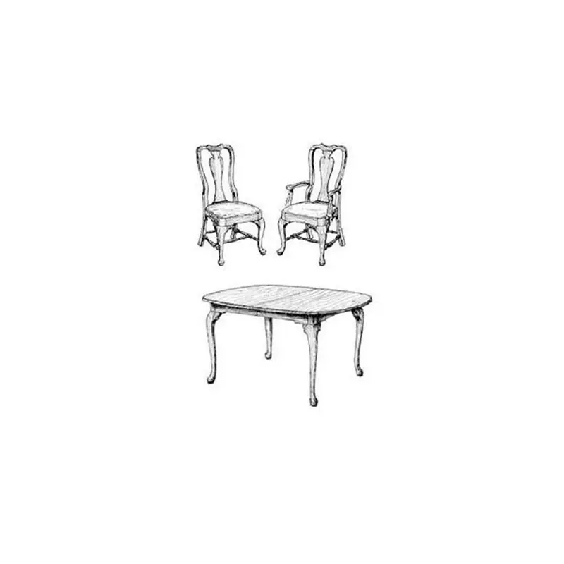 Queen Anne Dining Room Woodworking Plan