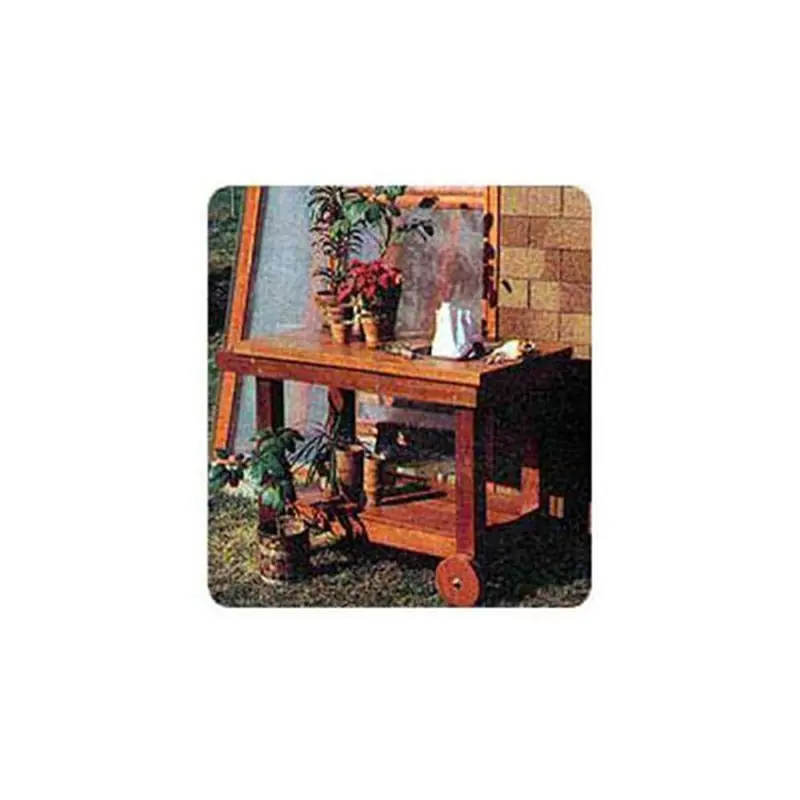 Woodworking Project Paper Plan to Build Mobile Potting Table