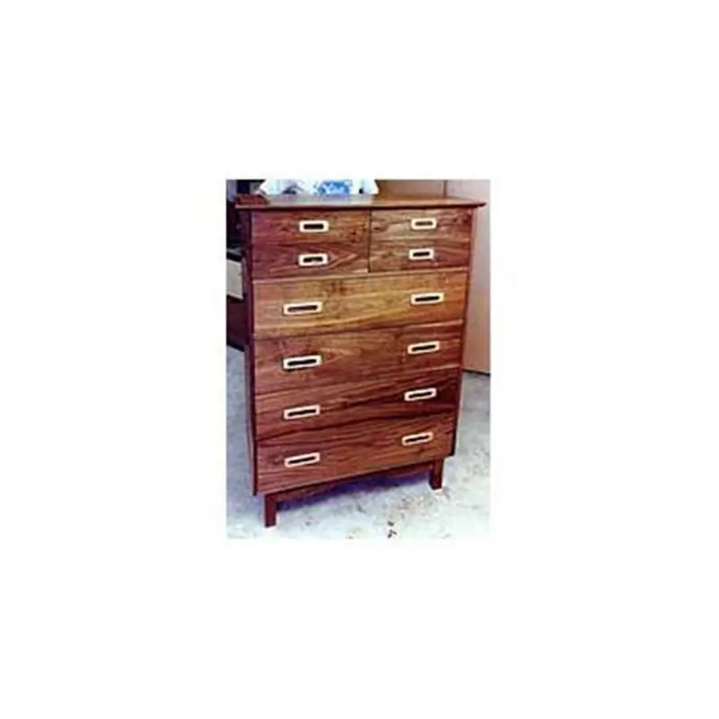 Woodworking Project Paper Plan to Build Retro Chest of Drawers