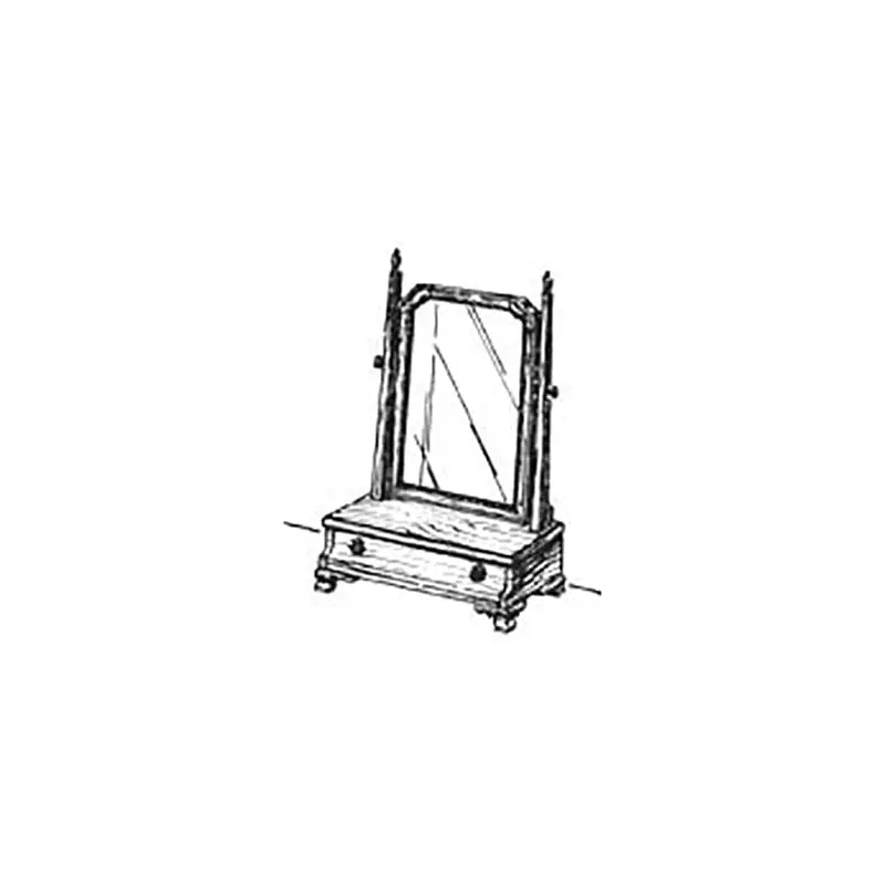 Woodworking Project Paper Plan to Build Shaving Mirror