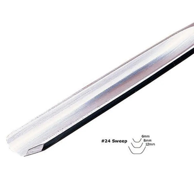#24 Sweep Fluteroni Gouge 8 mm Full Size