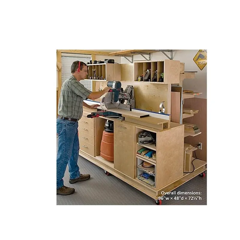 Crosscut Station / Lumber Rack - Downloadable Plan