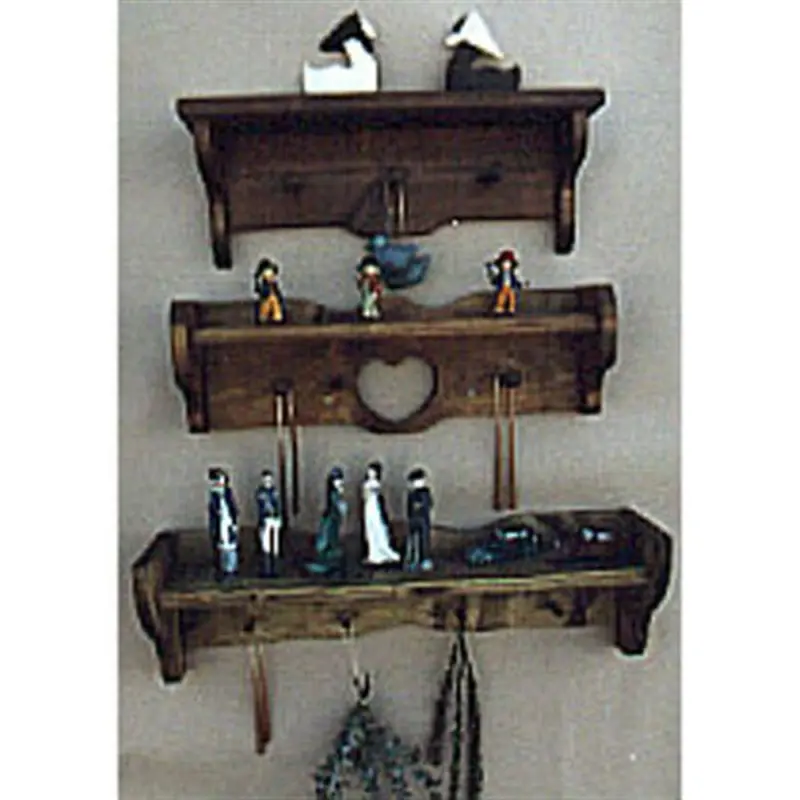 Woodworking Project Paper Plan to Build Three Shelves