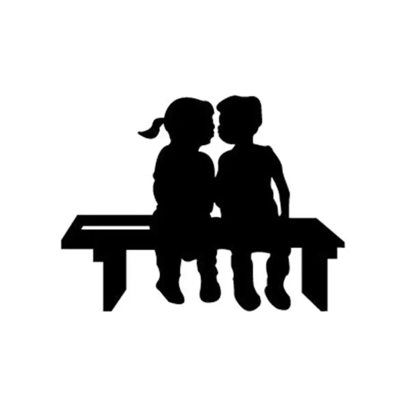 Woodworking Project Paper Plan to Build Young 'uns Kissing Shadow