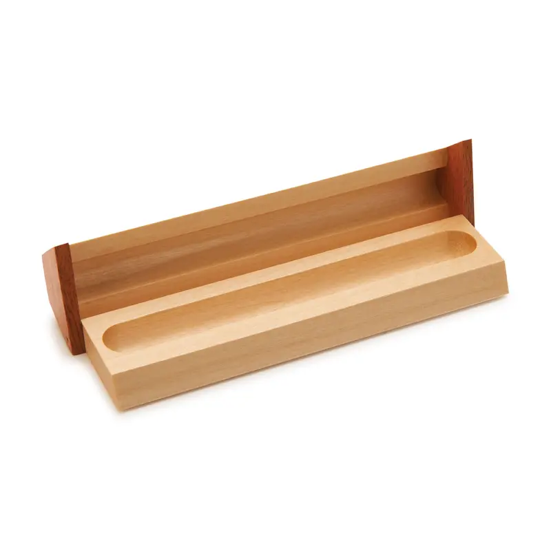 Maple Trapezoid Pen and Pencil Case