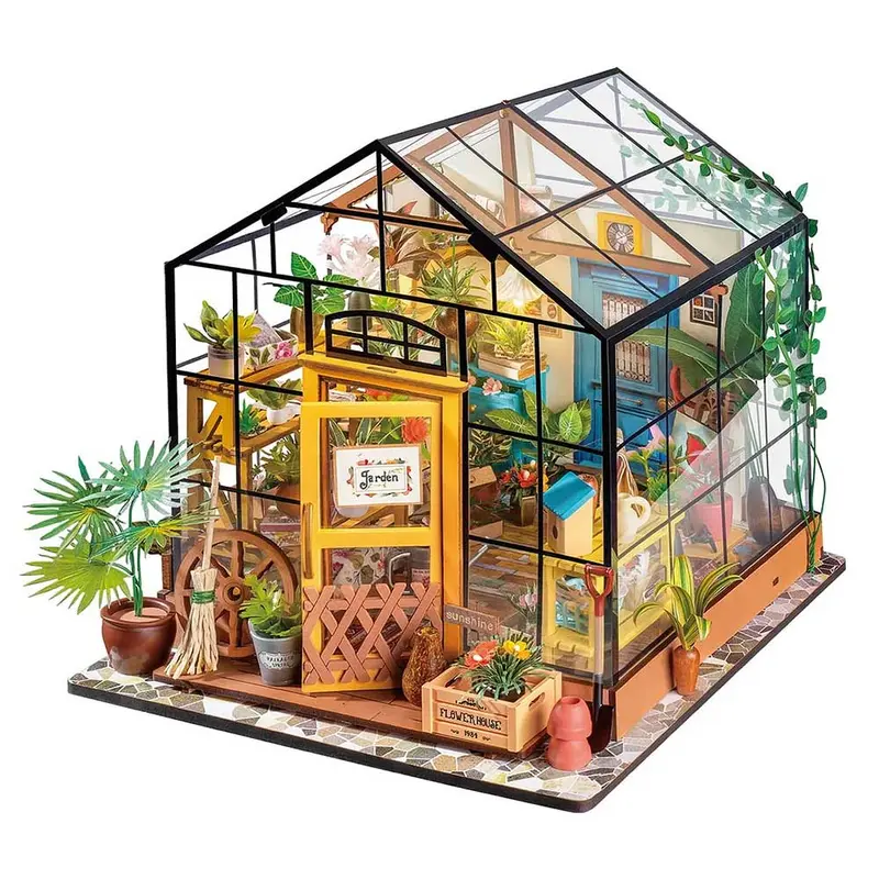 Cathy's Flower House Model Kit