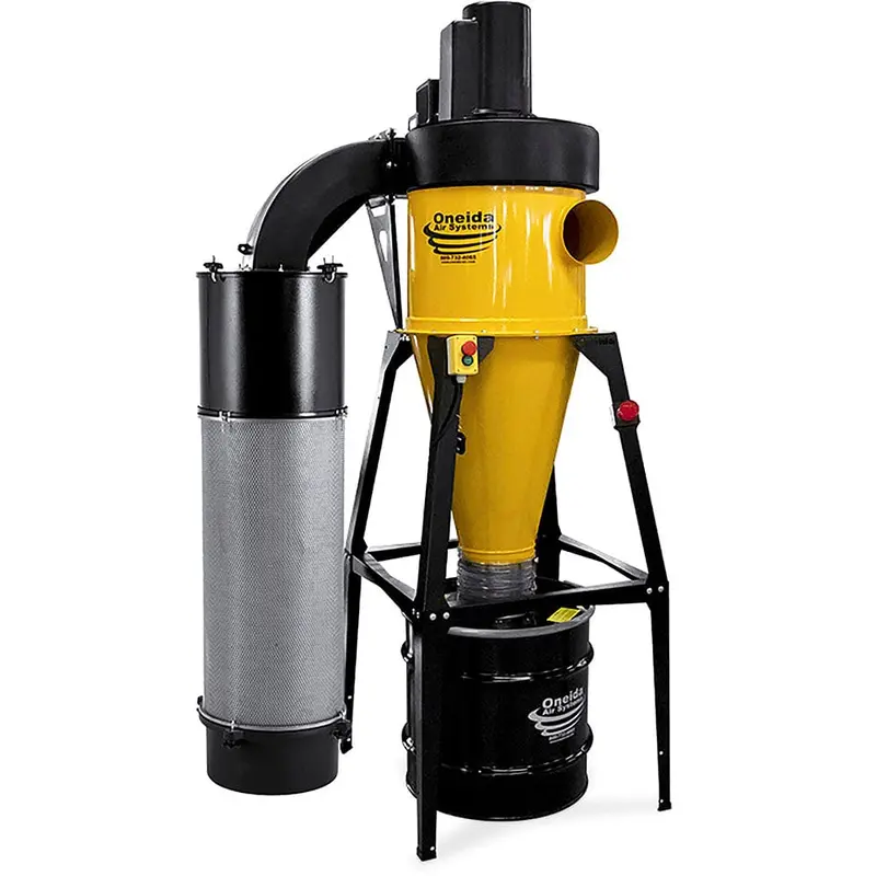 Dust Gorilla Pro with Smart Boost 35-Gallon Cyclone Dust Collector with Stand - HEPA GFM - 5HP 1 Ph 230V