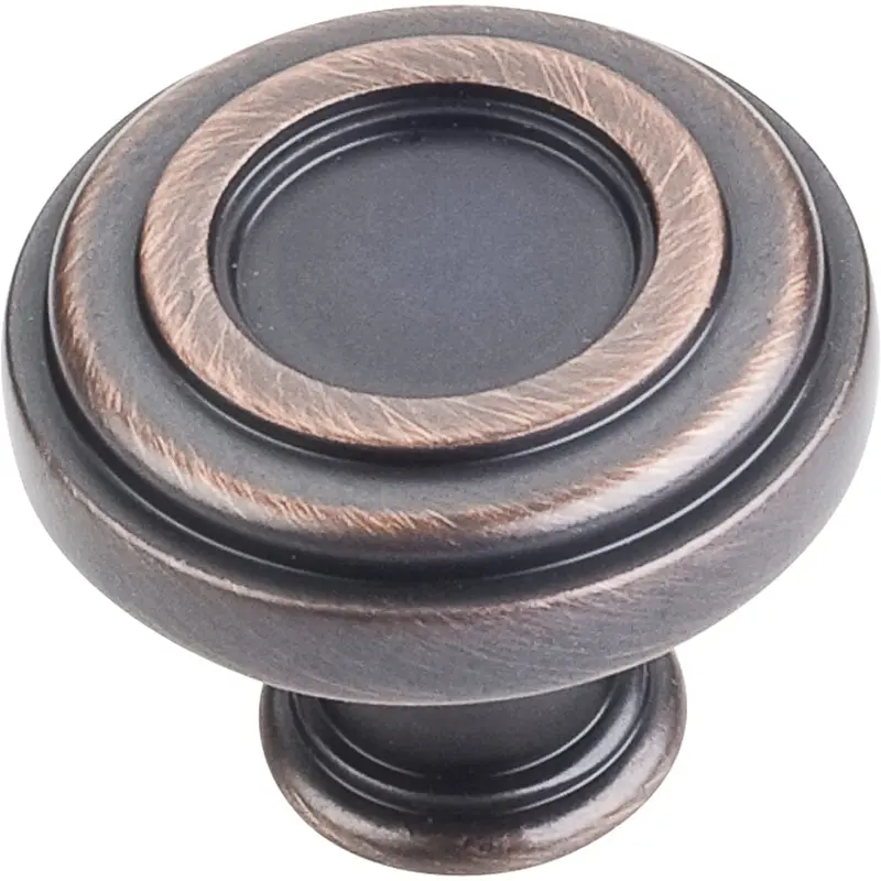 Lafayette Knob, 1-3/8" Dia.,  Brushed Oil Rubbed Bronze
