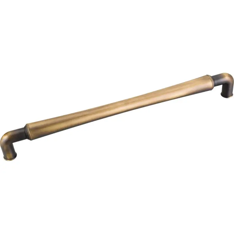 Bremen 2 Appliance Handle, 12" C/C, Antique Brushed Satin Brass