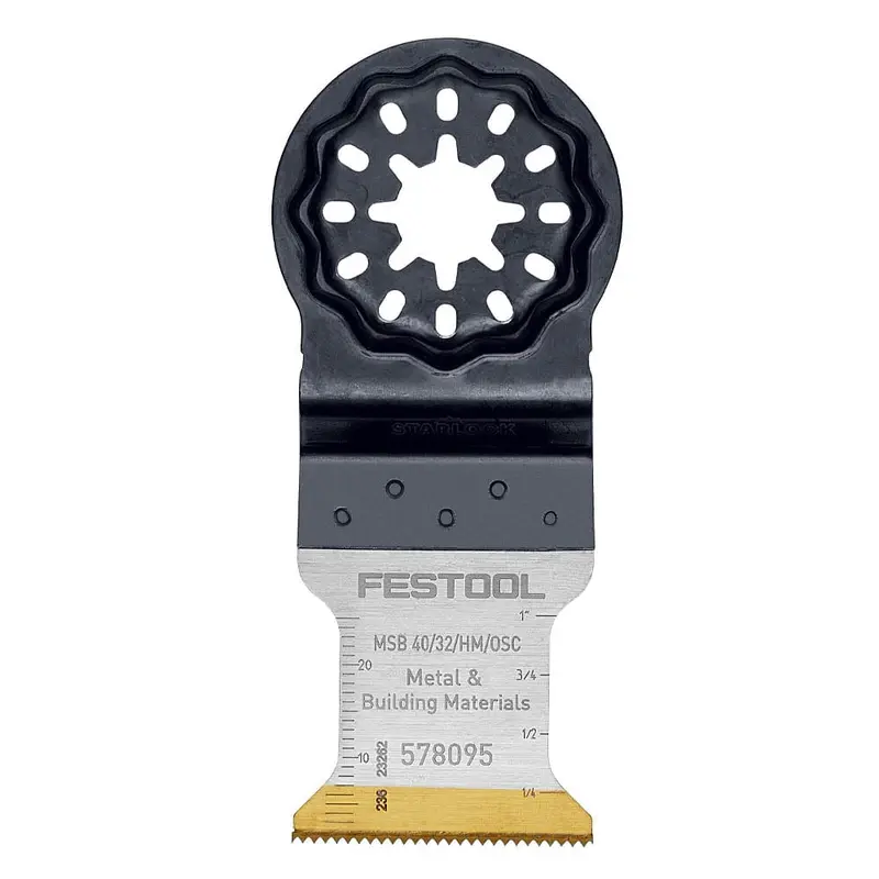 Carbide Saw Blade MSB 40/32/HM/OSC for Oscillating Multi-Tool