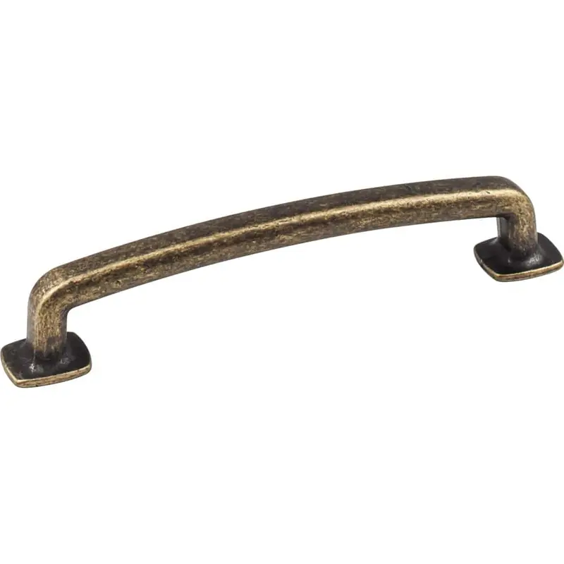 Belcastel 1 Pull, 128 mm C/C, Distressed Antique Brass