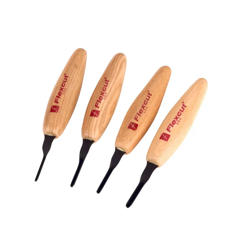 60 V-Parting Micro Tool Set- 4 Piece