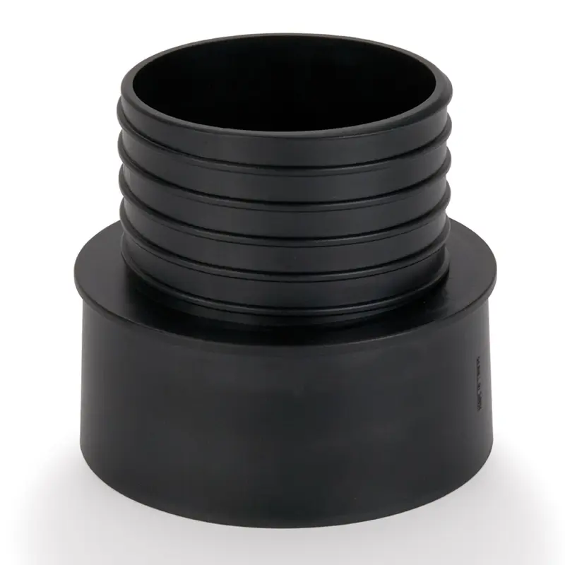 Quick-Connect Reducer Dust Collection Fitting -Fits 5" OD Port to 4" Diameter Hose