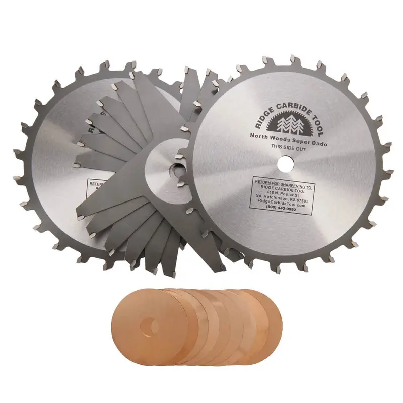 Super Stack Dado Set - 8" x 5/8" Bore x 24T