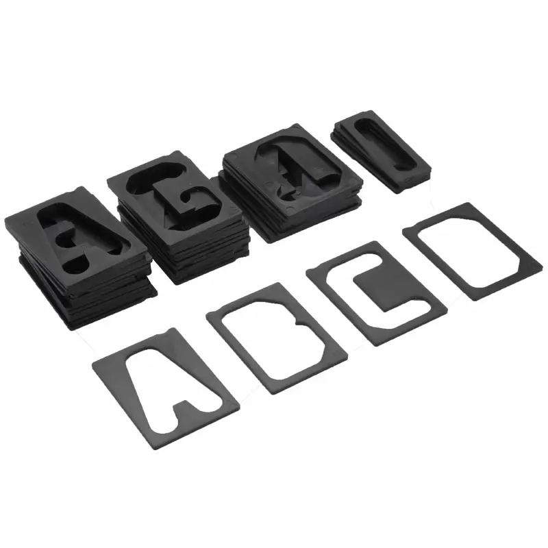 1-1/2" Horizontal Character Set For Milescraft TurnLock Sign Making Jigs