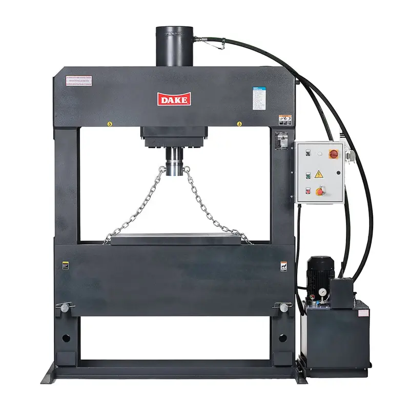 Hydraulic Press - Electrically Operated - H-Frame- 220V - 3 Ph - 200-Ton