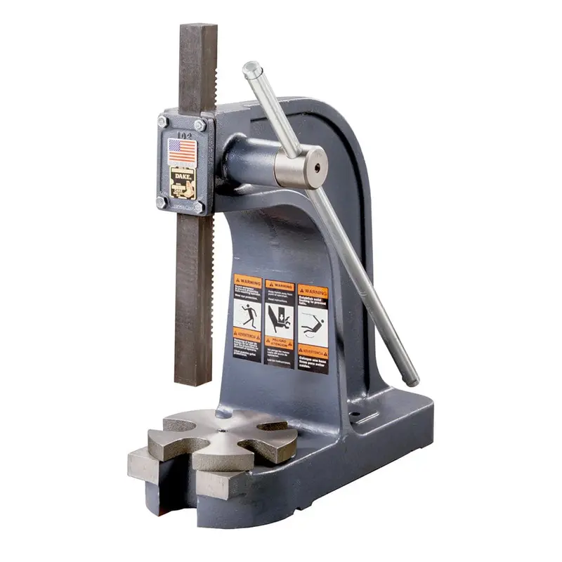 Single Leverage Arbor Press - Model 1 - 3-Ton