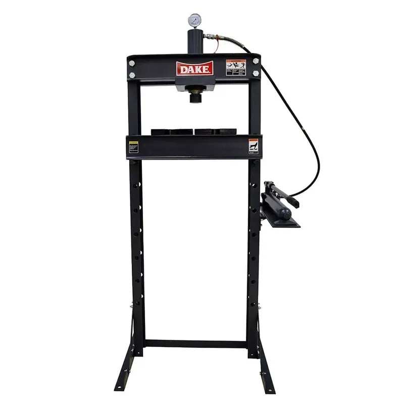 Utility Hydraulic Press - Manual - H-Frame - Floor - 20-Ton