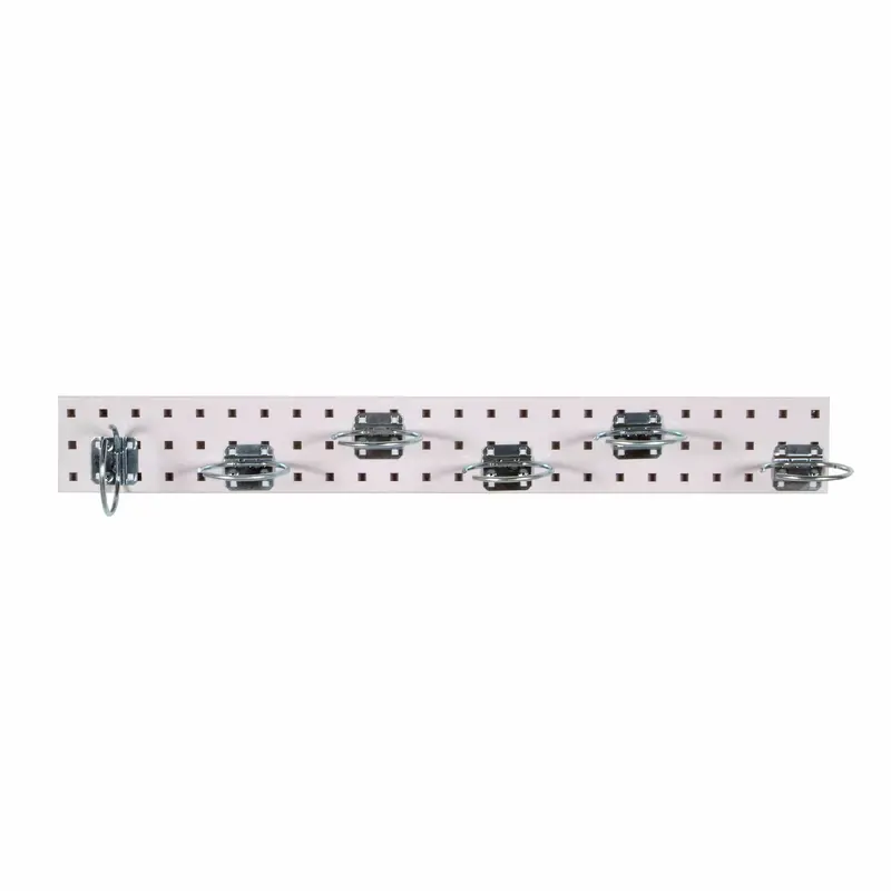 White Pneumatic Tool Pegboard Kit