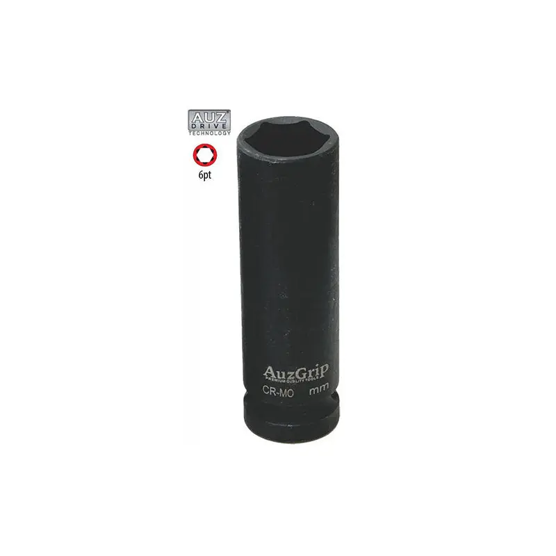 1/2'' Sq. Dr. 6 Pt. Standard Deep Impact Socket Metric