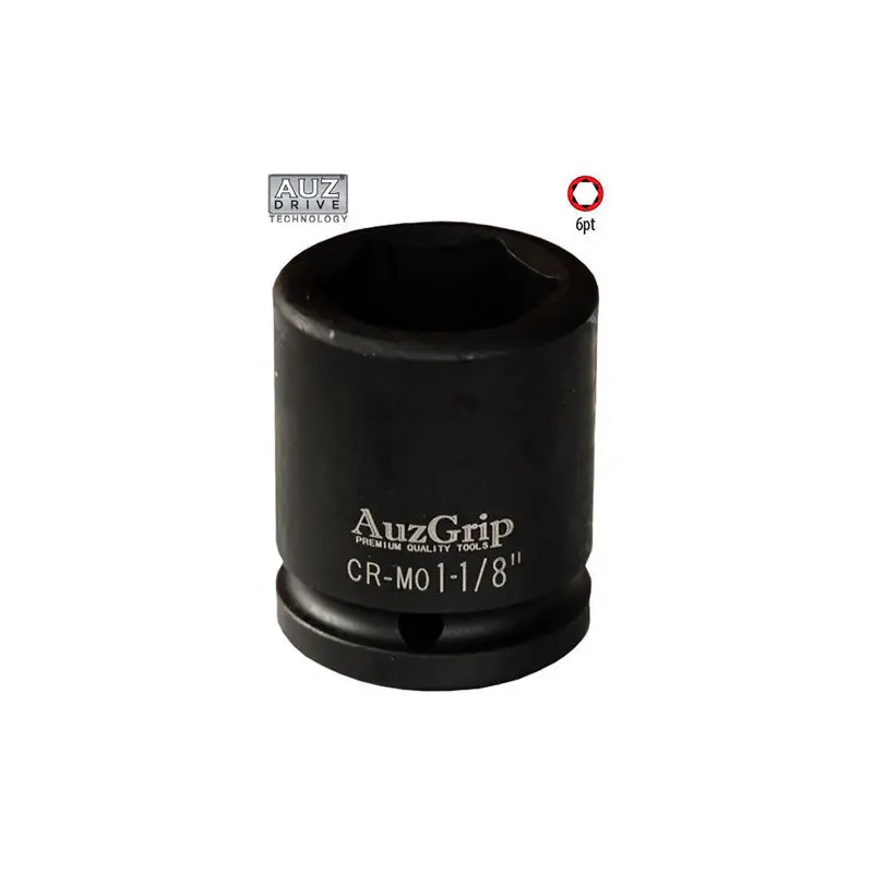 1'' Square Drive 6 Point Impact Socket SAE