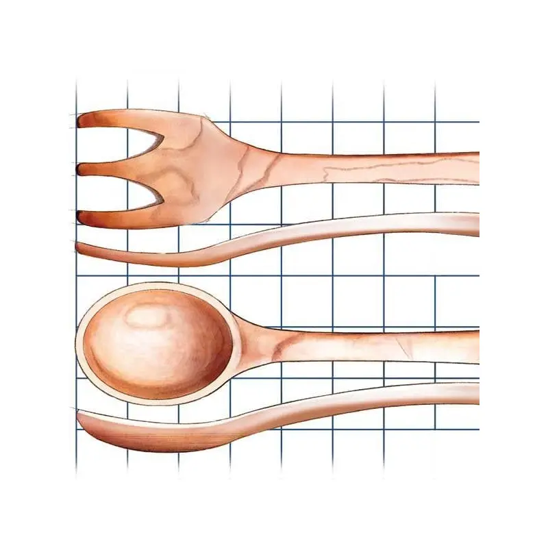Handcrafted Wooden Utensils - Downloadable Plan
