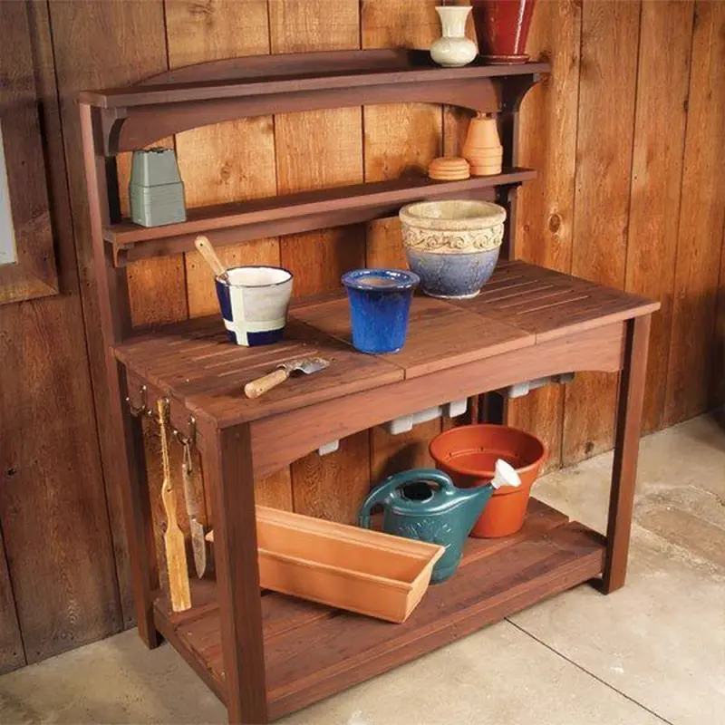 Potting Bench - Paper Plan