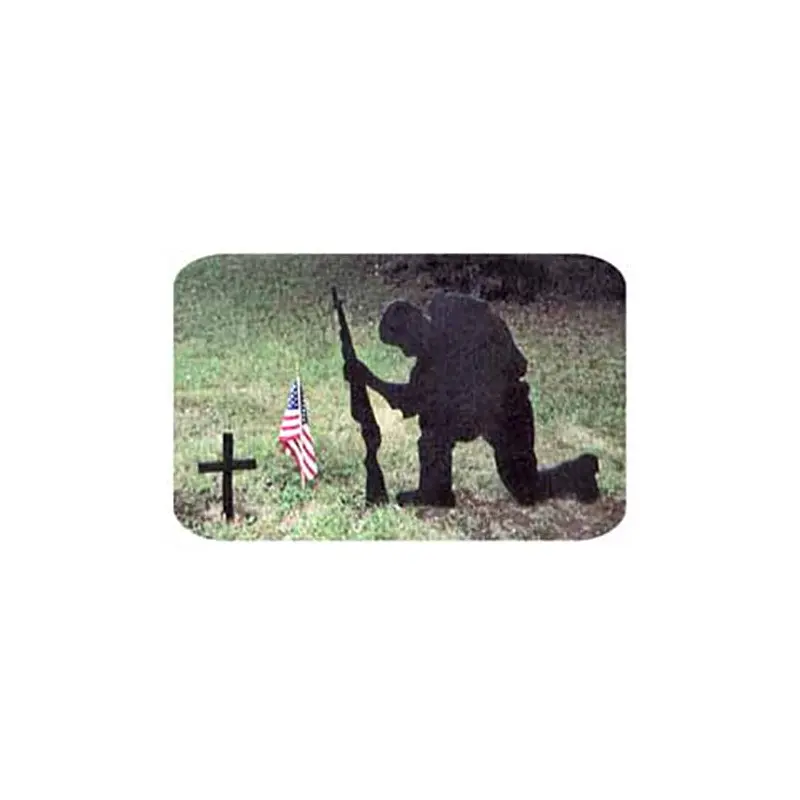 Woodworking Project Paper Plan to Build Praying Soldier Shadow