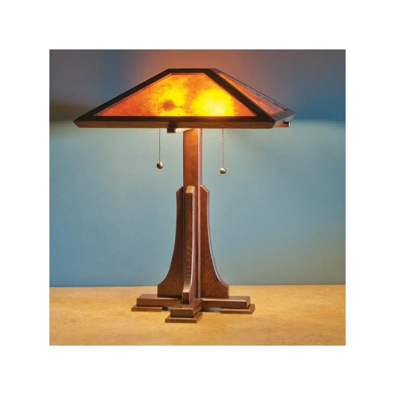 Arts and Craft Lamp - Downloadable Plan