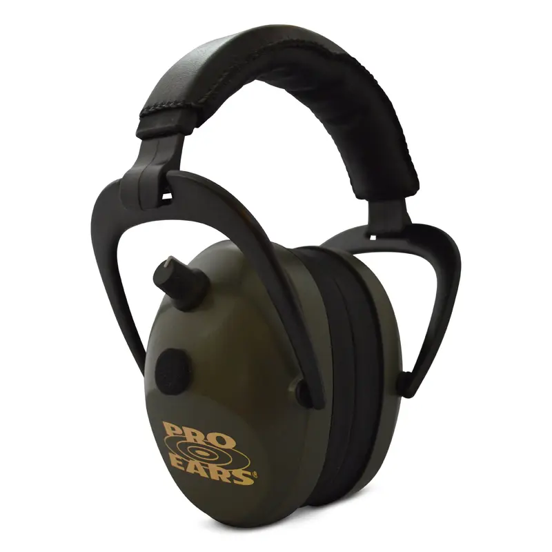 Gold II 26 - Green - Electronic Earmuffs