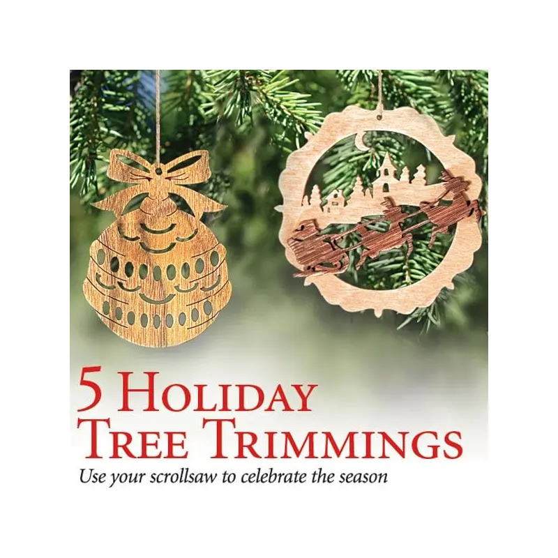 Scrollsaw Ornaments - Downloadable Plan