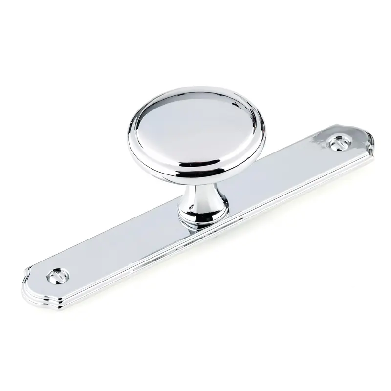 Transitional Knob, 1-9/16" D, Chrome