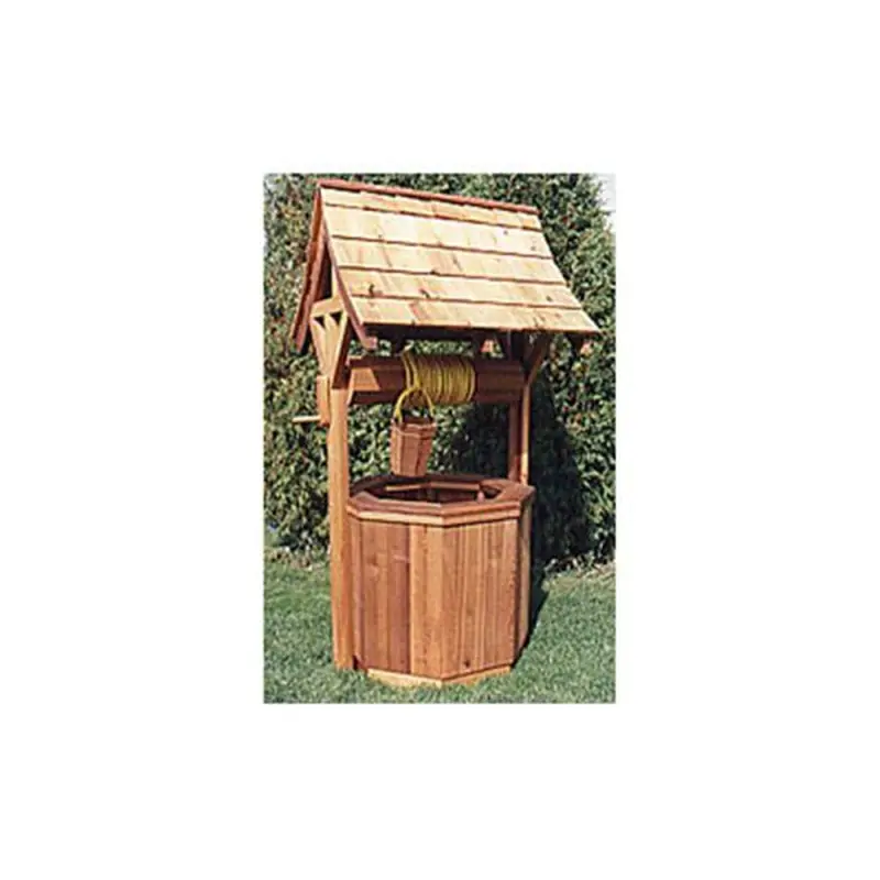 Woodworking Project Paper Plan to Build Mystic Wishing Well