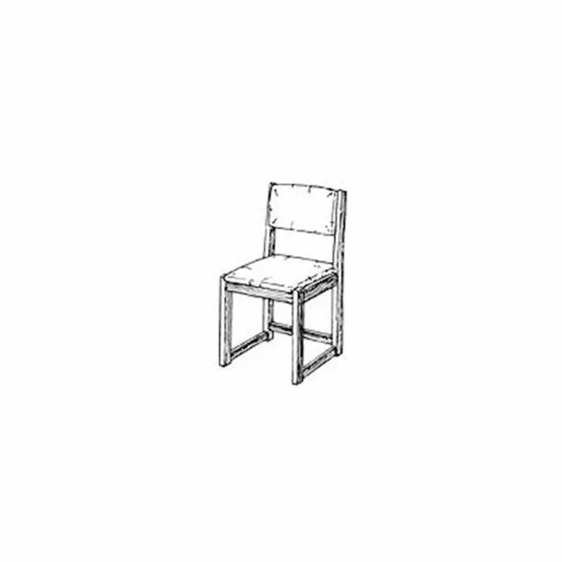 Woodworking Project Paper Plan to Build Simple Side Chair
