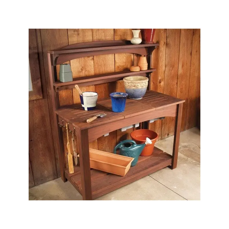 Full Service Potting Bench - Downloadable Plan