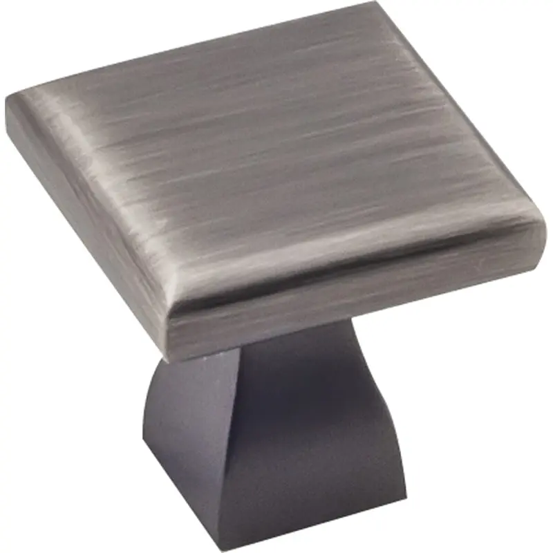 Hadly Knob 1" O.L.,  Brushed Pewter
