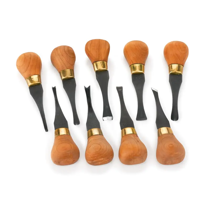 Premium Deluxe Palm Carving Tool Set - 9 Piece