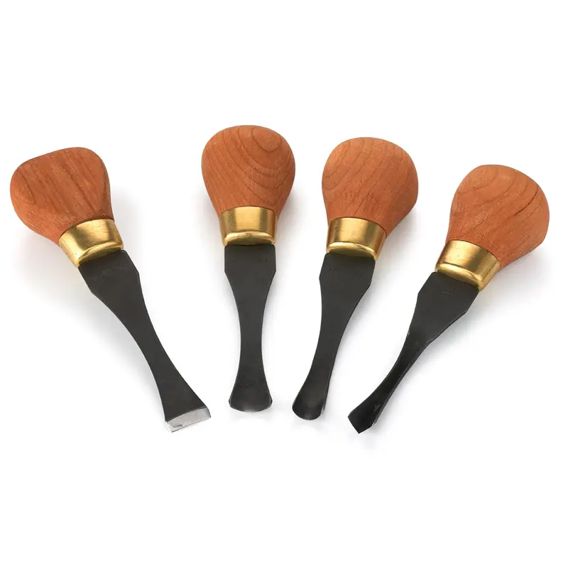 Premium Wide Palm Carving Tool Set - 4 Piece
