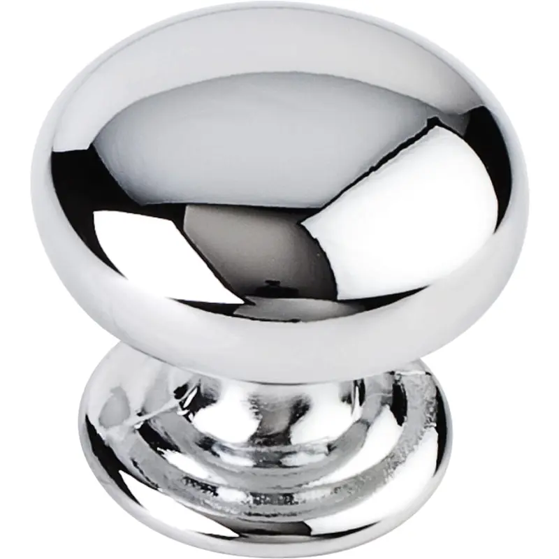Florence Knob, 1-1/4" Dia.,  Polished Chrome