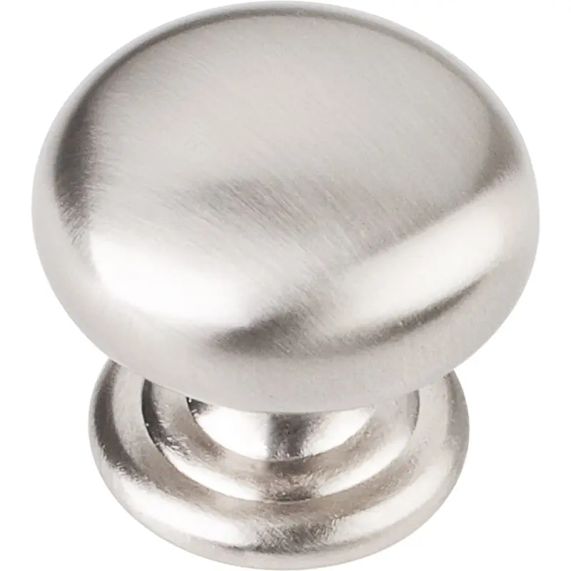 Florence Knob, 1-1/4" Dia.,  Satin Nickel