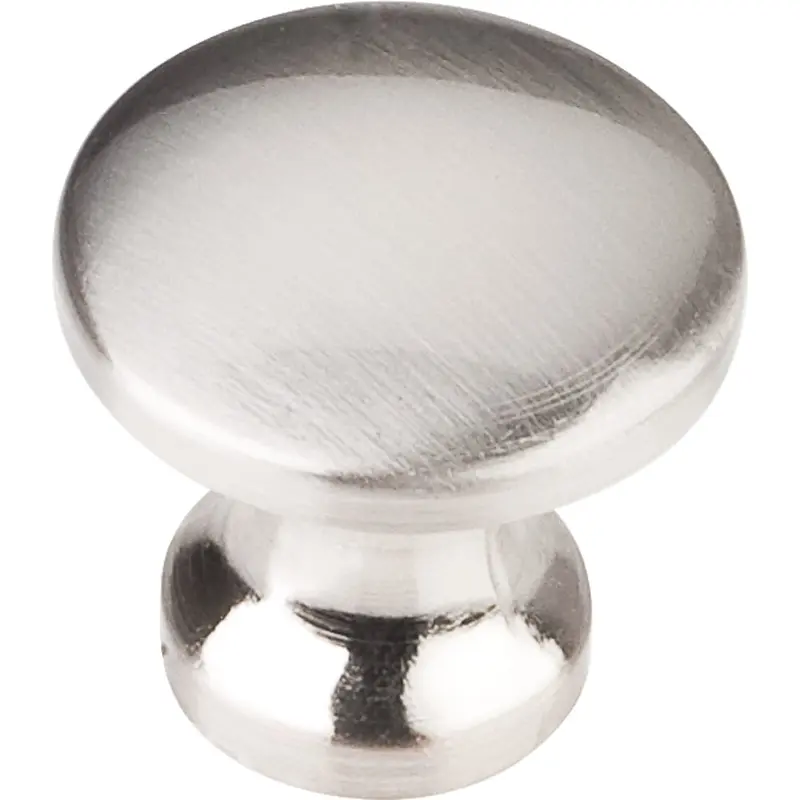 Slade Knob 1" Dia  Satin Nickel