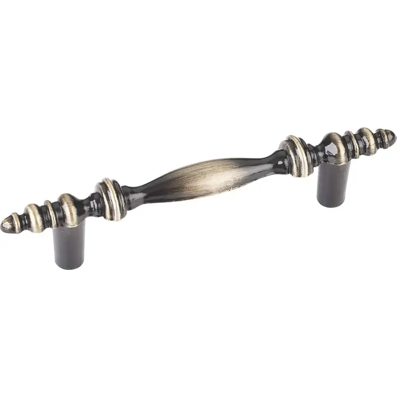 Traditional Kingsport Pull - 3" C/C - Brushed Antique Brass