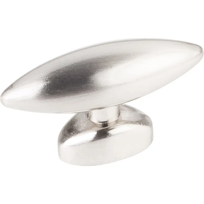 Verona Knob, 1-1/2" O.L., Satin Nickel