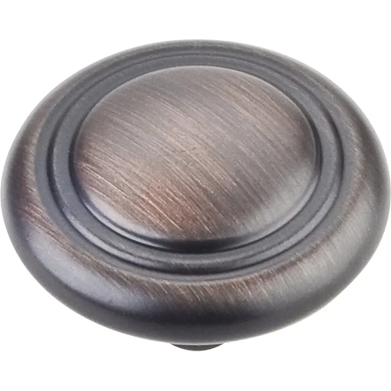 Vienna Knob, 1-1/4" Dia.,  Brushed Oil Rubbed Bronze